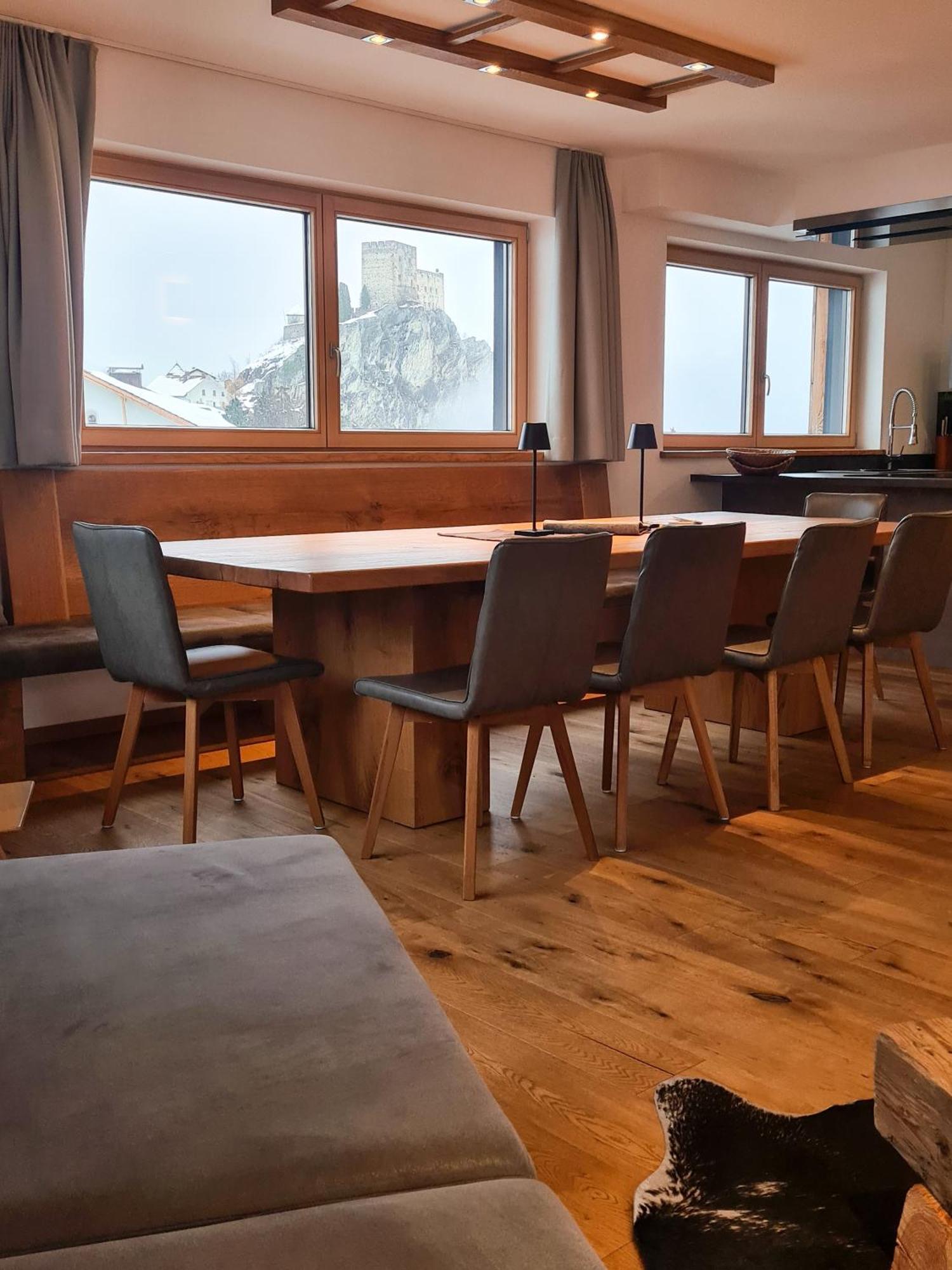 Alpenzeit Villa Ladis Buitenkant foto